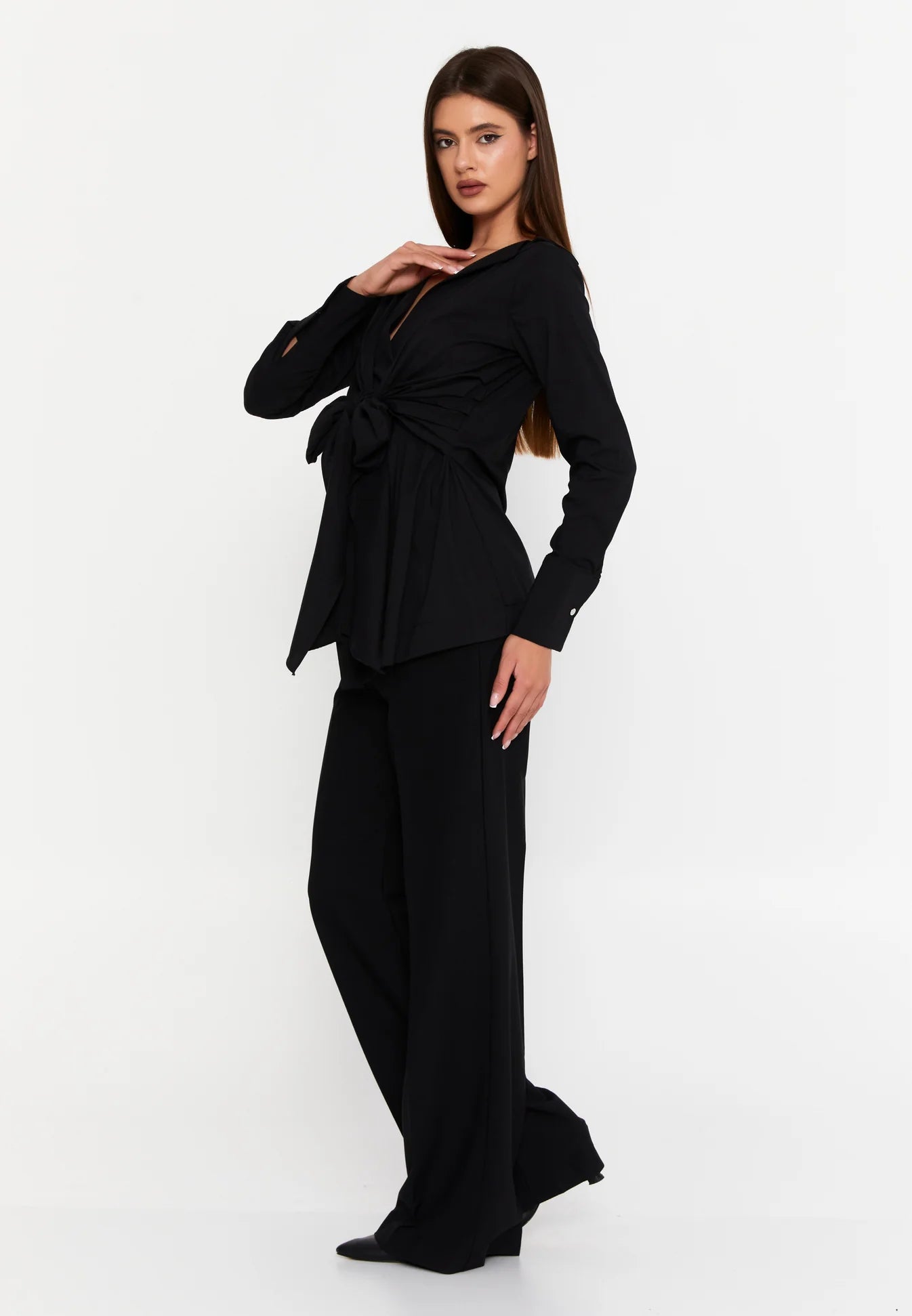 The Bow Long Sleeved Blouse