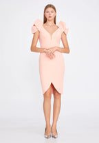 Ellie Dress - Pink Beige