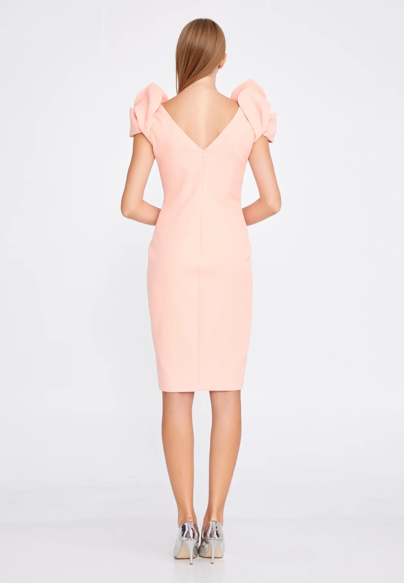 Ellie Dress - Pink Beige