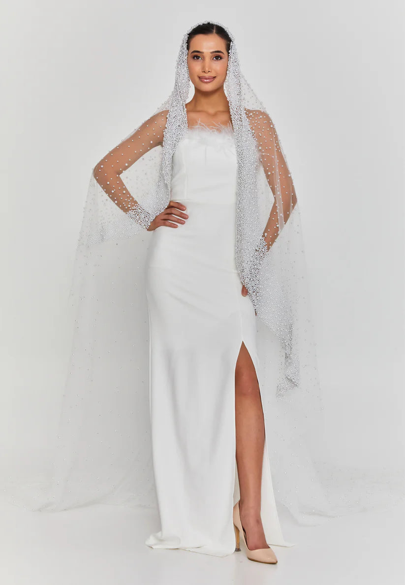 Pearl Long Veil