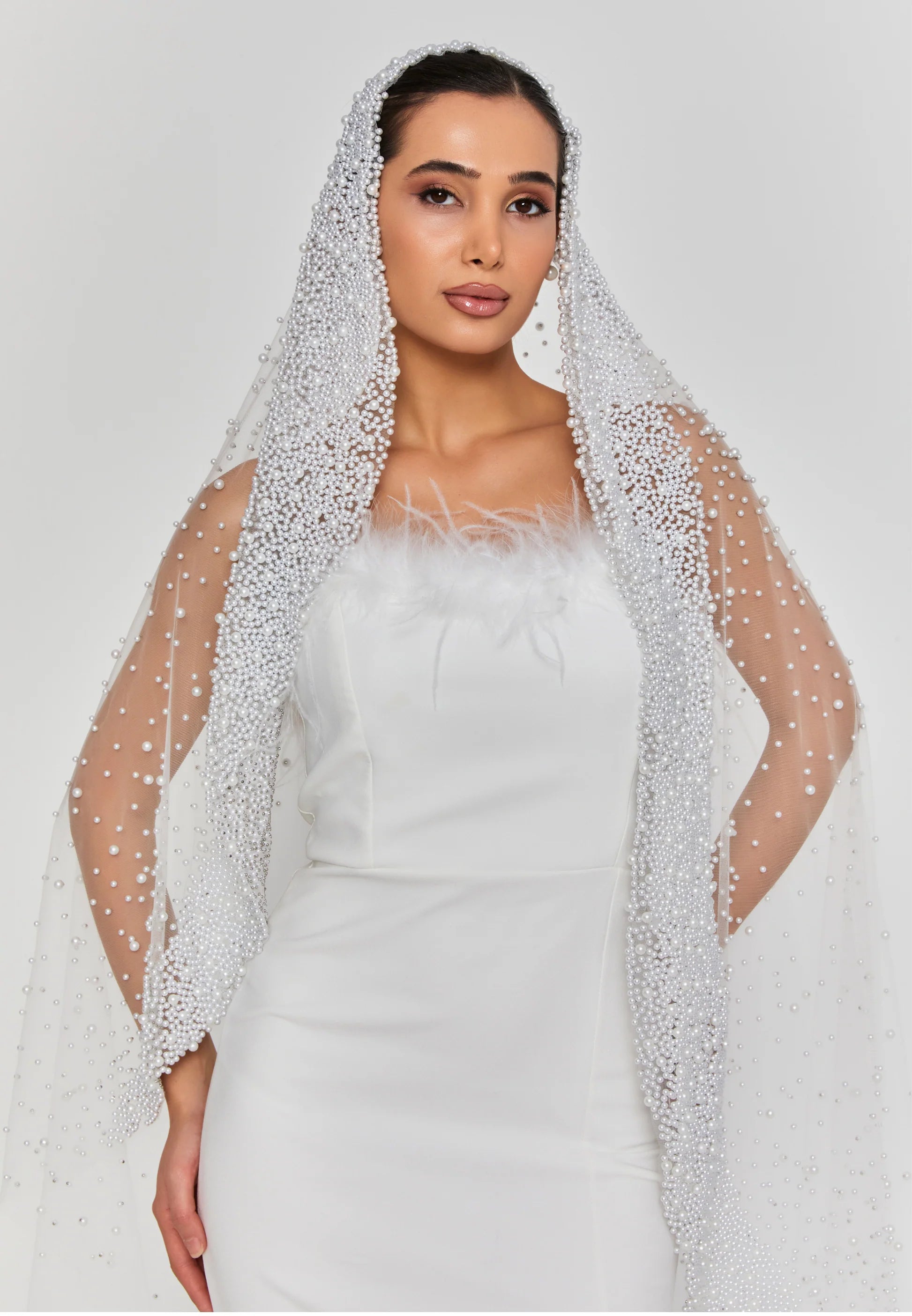 Pearl Long Veil