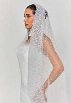 Pearl Long Veil