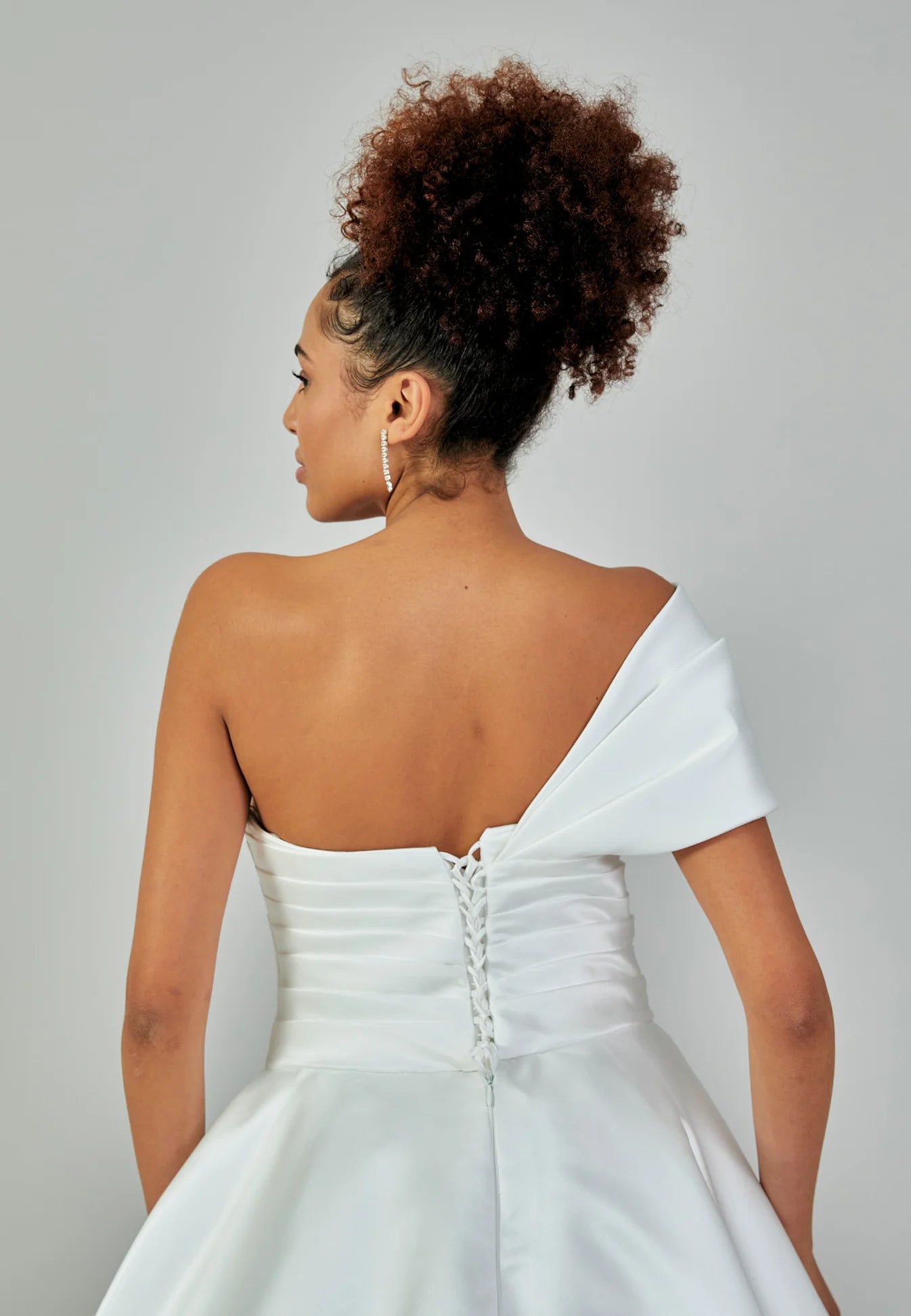 Ellison One Shoulder Wedding Gown
