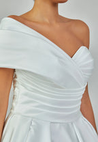 Ellison One Shoulder Wedding Gown