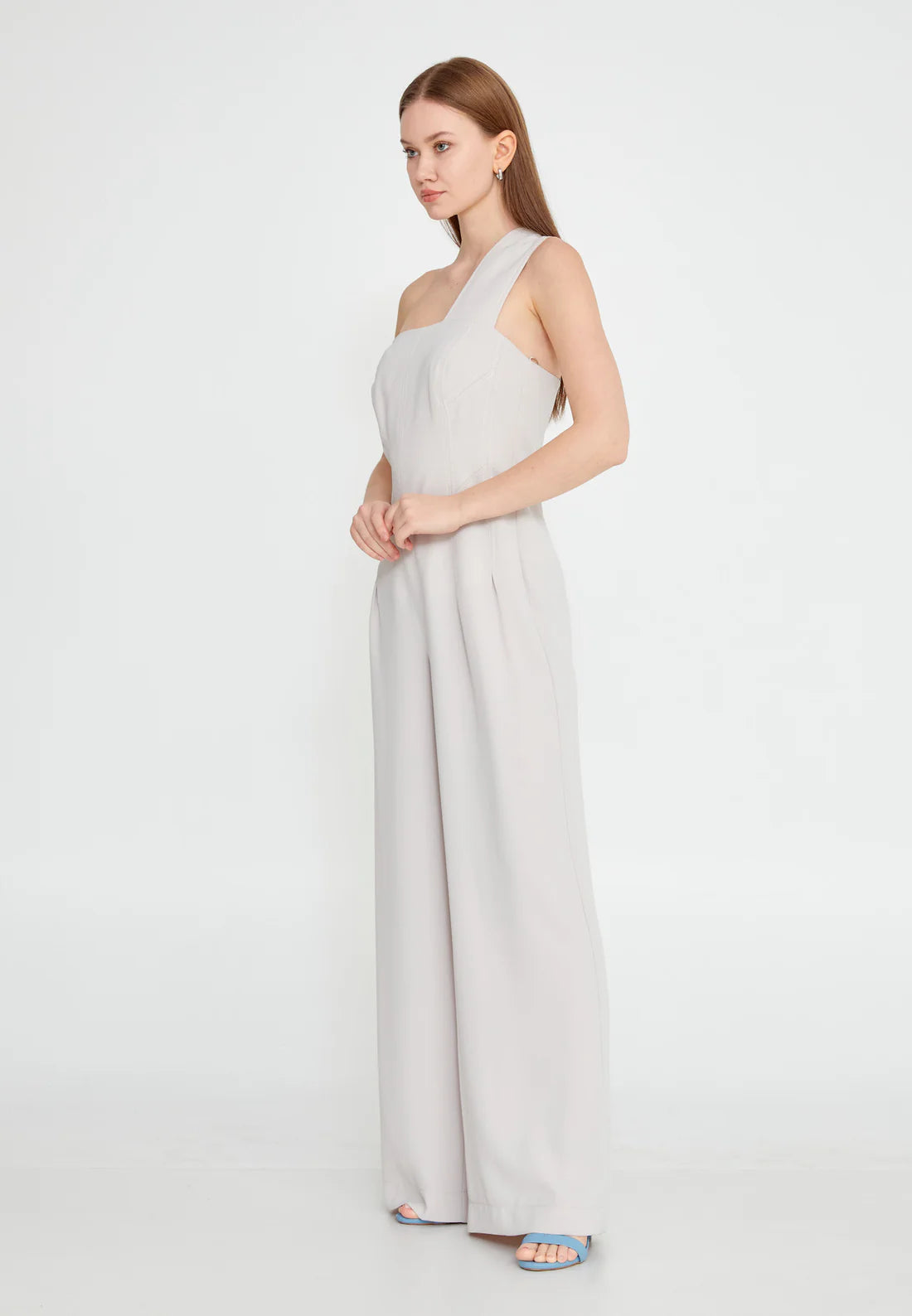 Leanne One Shoulder Jumpsuit