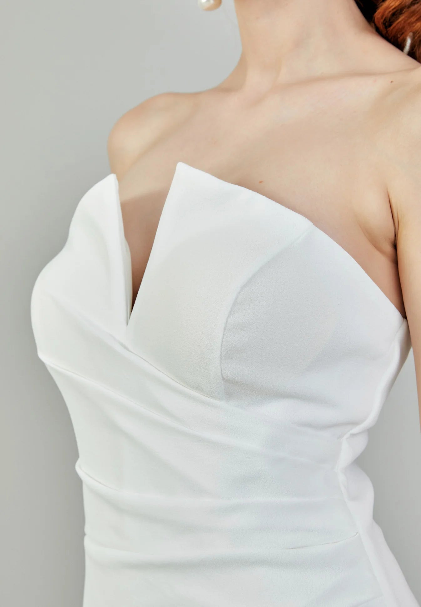 Aviana Strapless Wedding Gown