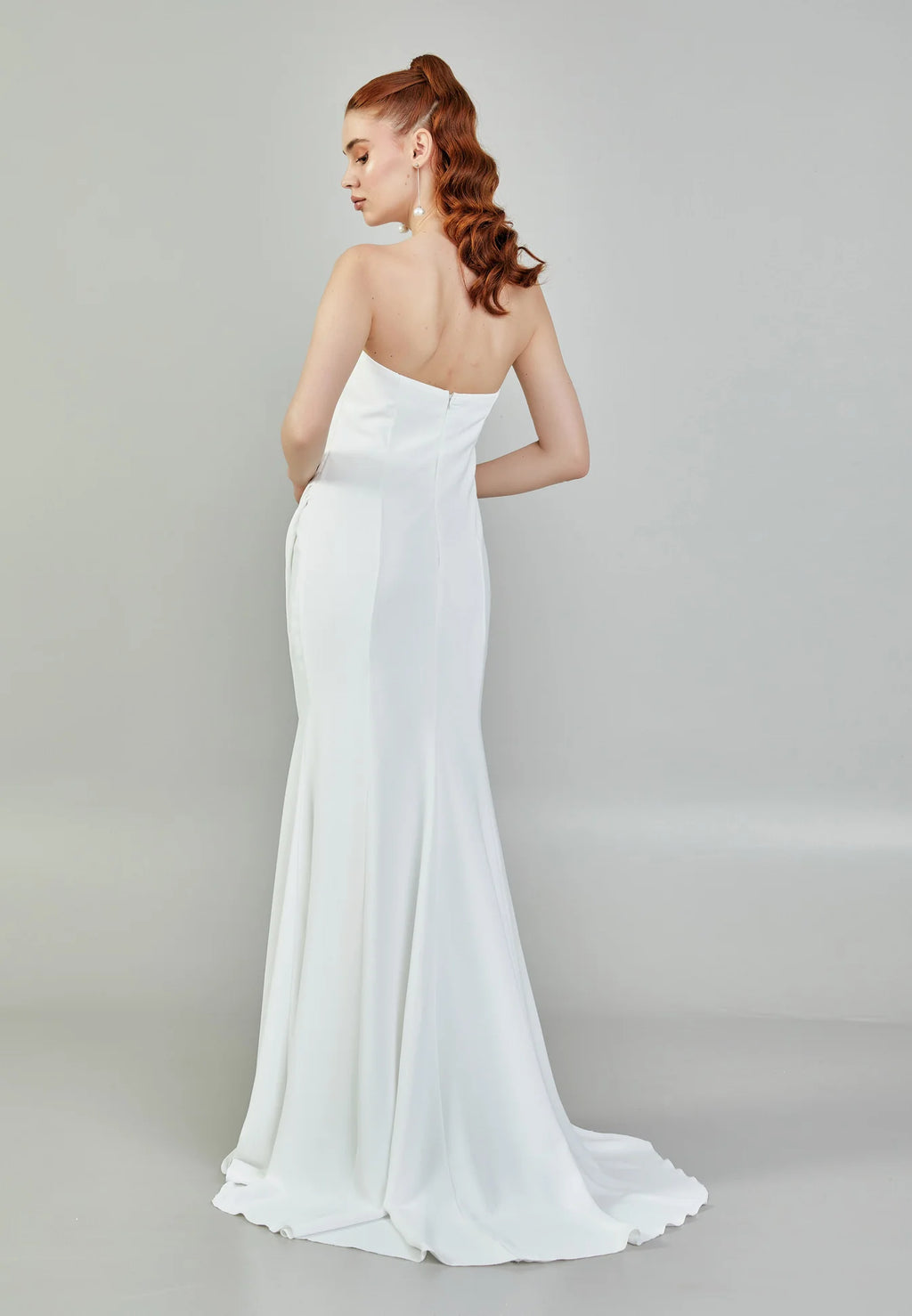 Aviana Strapless Wedding Gown