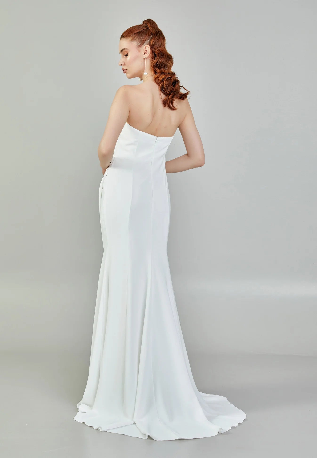 Aviana Strapless Wedding Gown