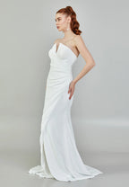 Aviana Strapless Wedding Gown