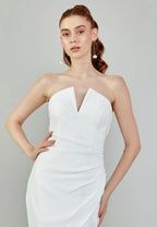 Aviana Strapless Wedding Gown