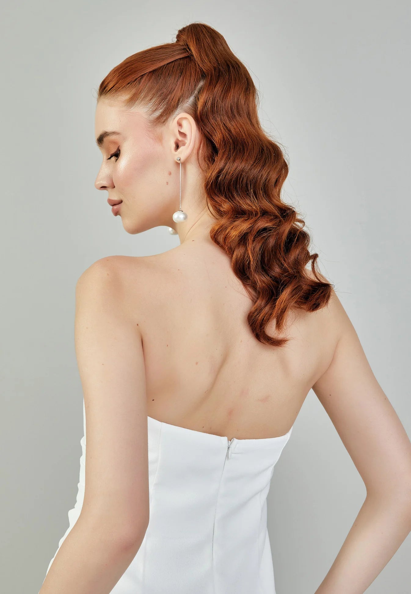 Aviana Strapless Wedding Gown