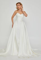 Nova Strapless Wedding Gown