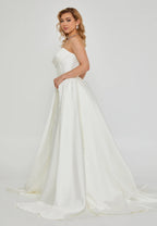 Nova Strapless Wedding Gown
