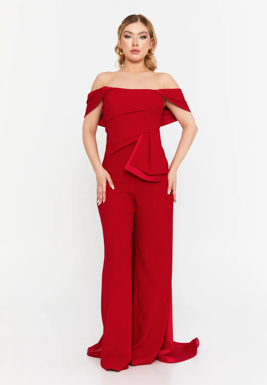 Inaya Jumpsuit - Red
