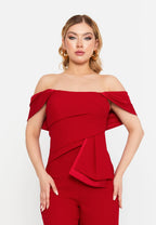 Inaya Jumpsuit - Red