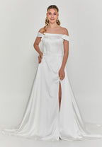 Arana Off Shoulder Wedding Gown