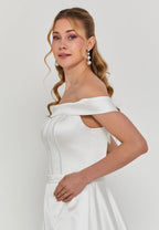 Arana Off Shoulder Wedding Gown