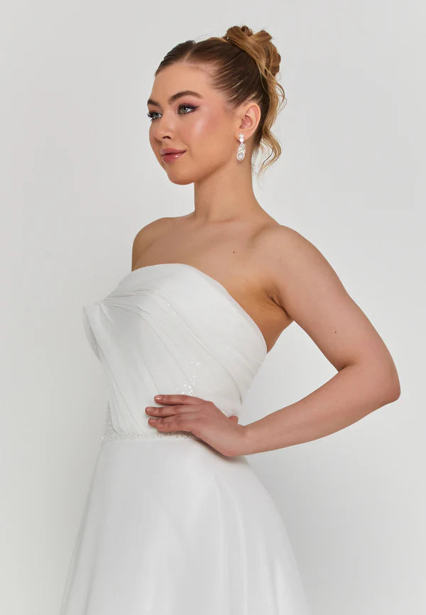 Aurora Strapless Wedding Dress