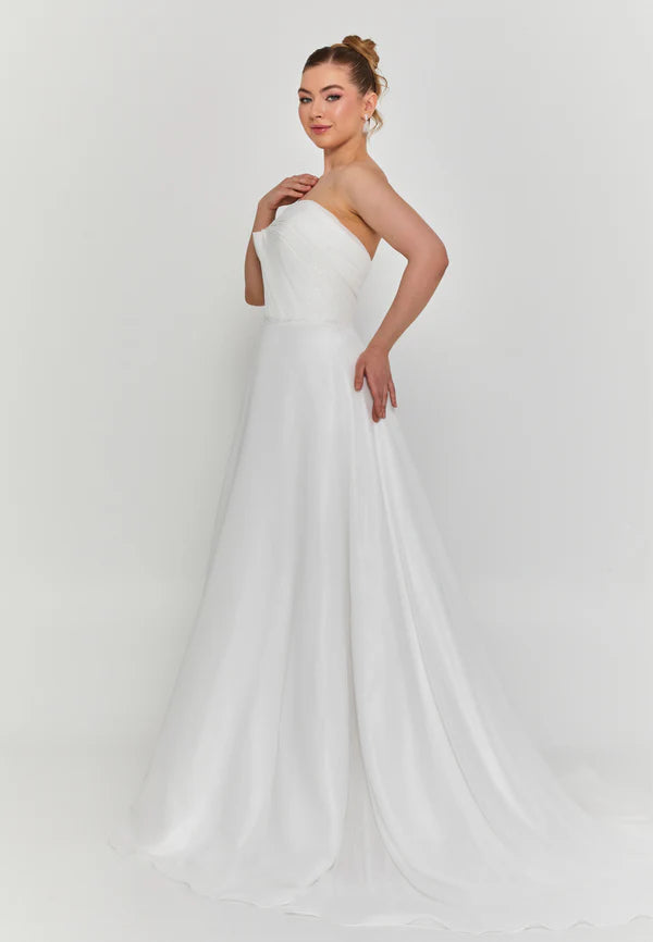 Aurora Strapless Wedding Dress