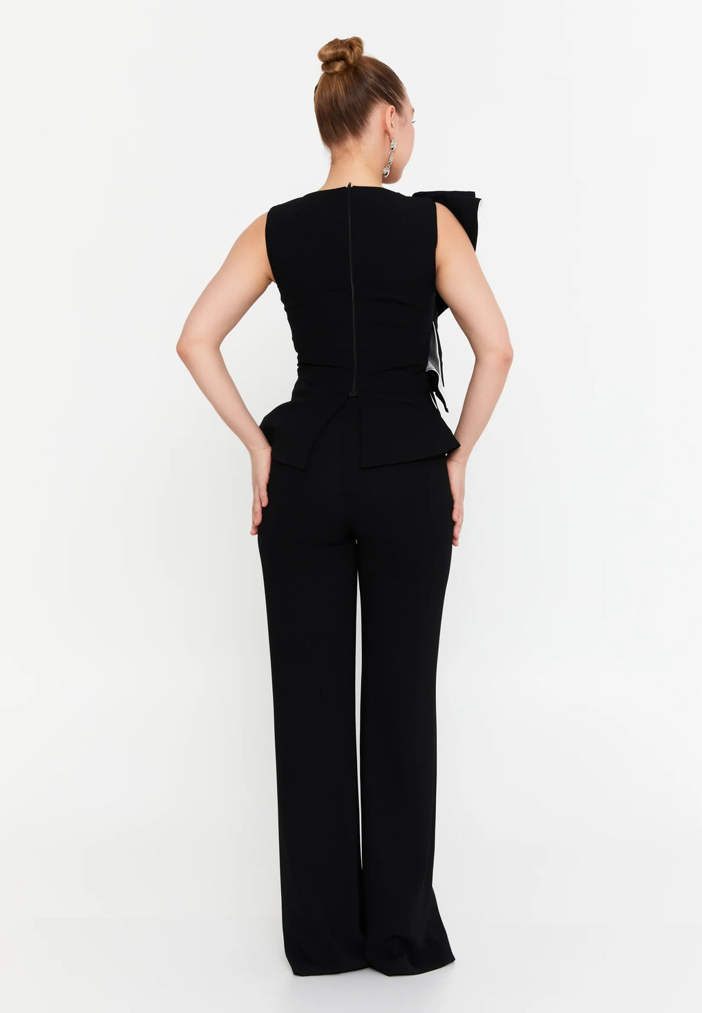 Lilly Top & Pants Set - Black&White