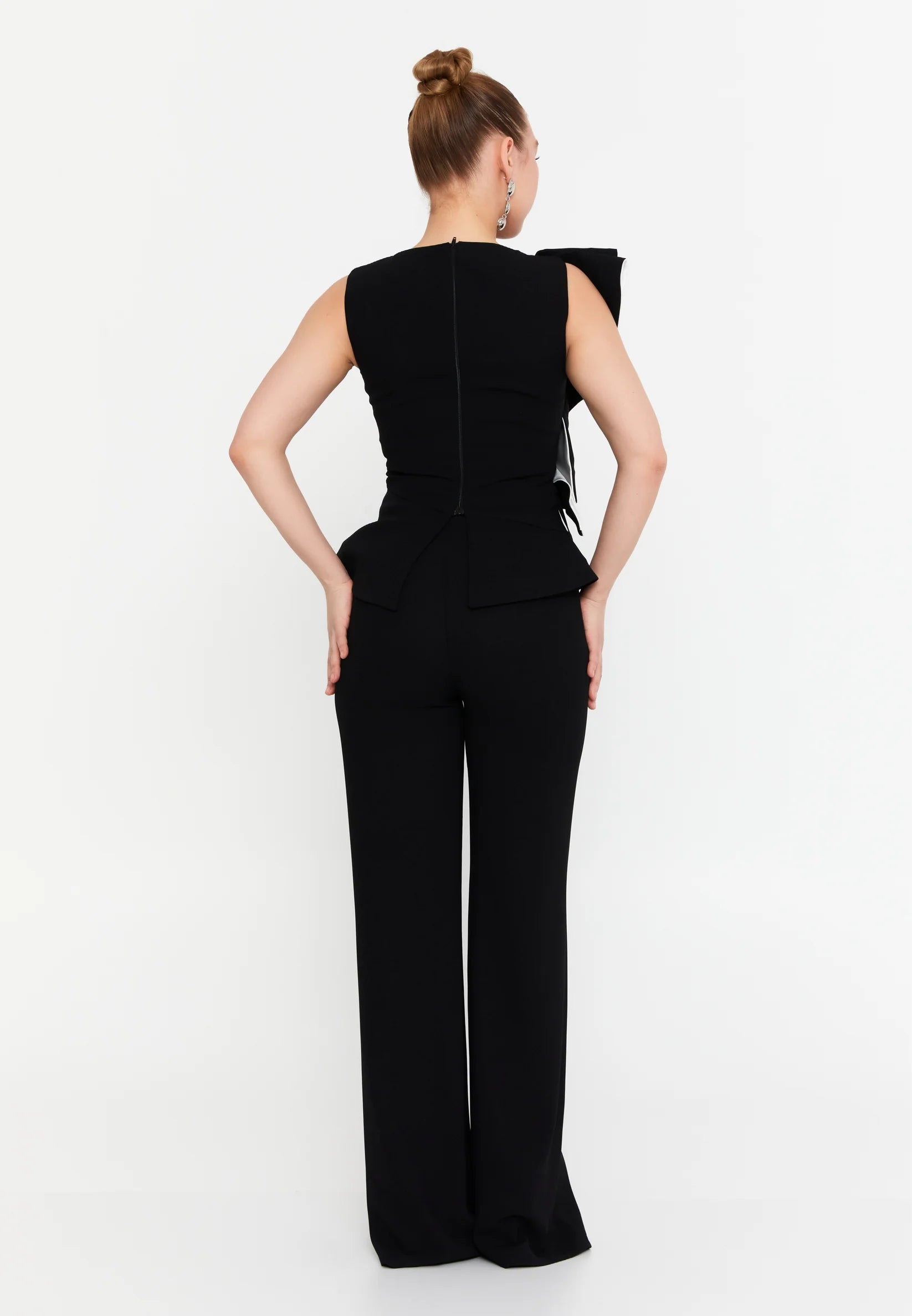 Lilly Top & Pants Set - Black&White