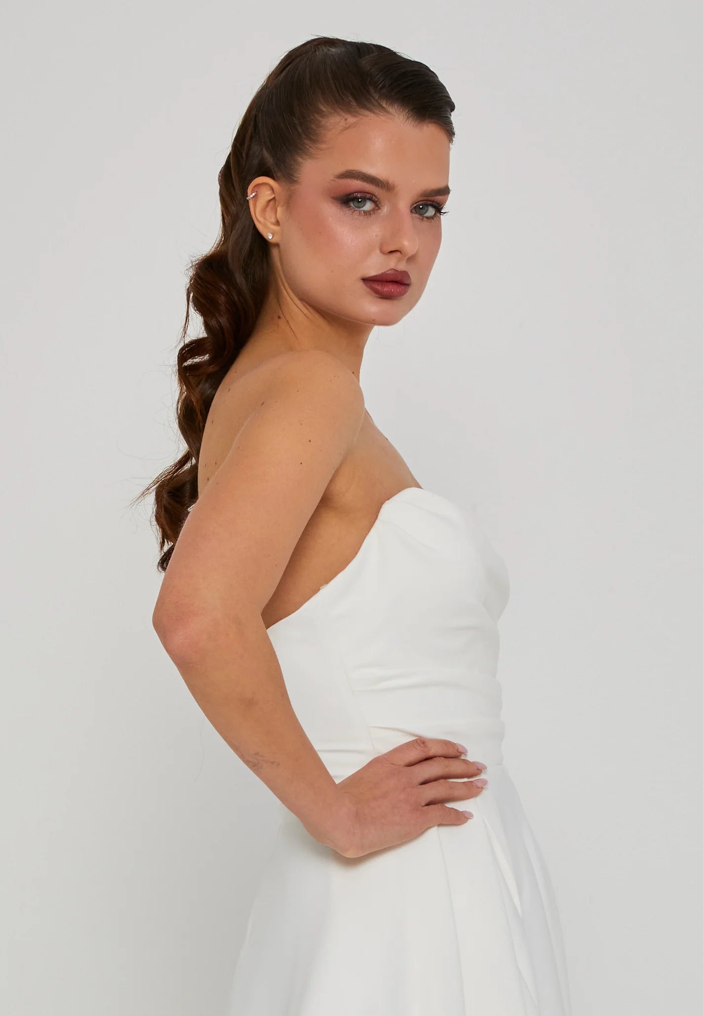 Bianca Strapless Wedding Gown