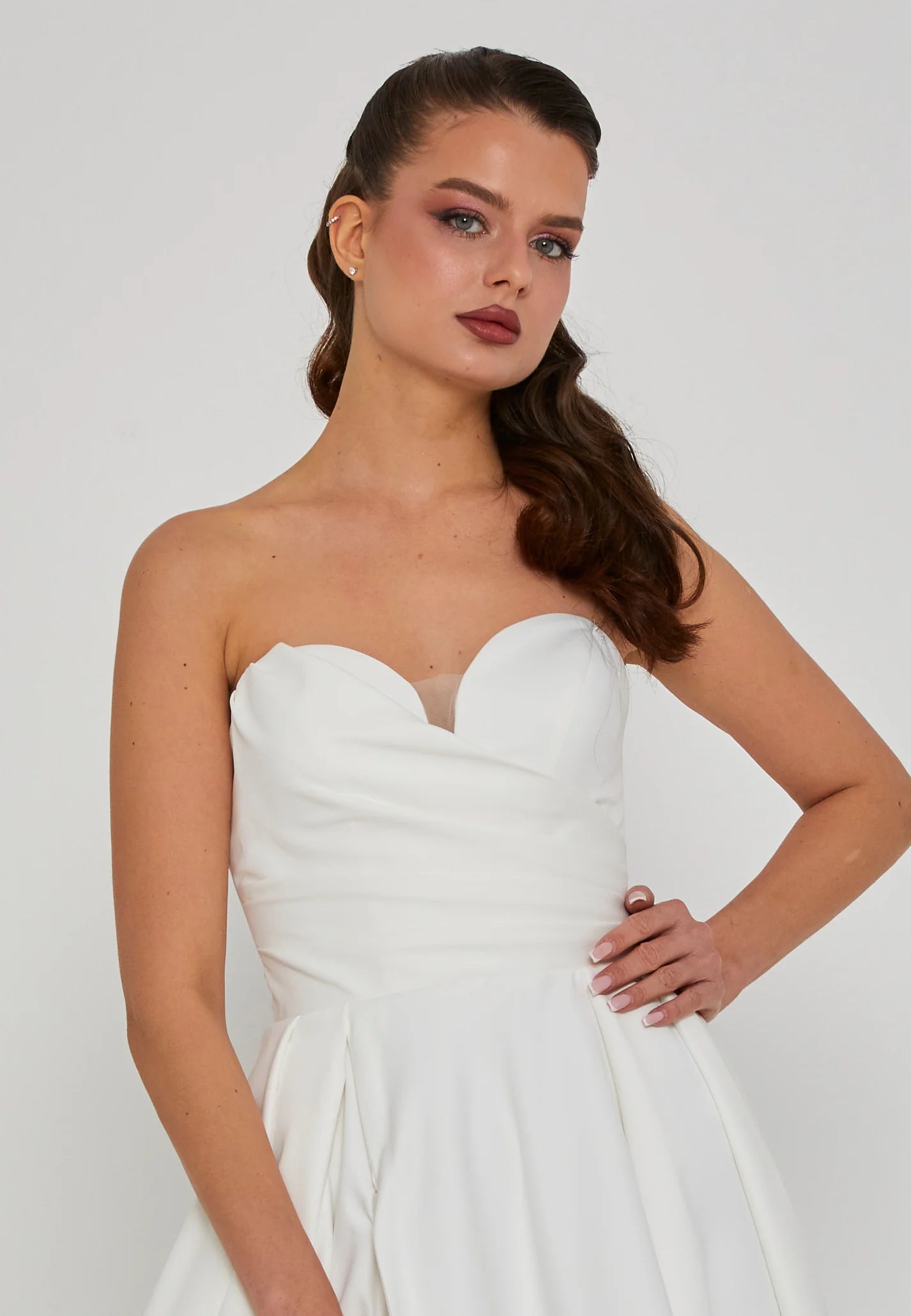 Bianca Strapless Wedding Gown