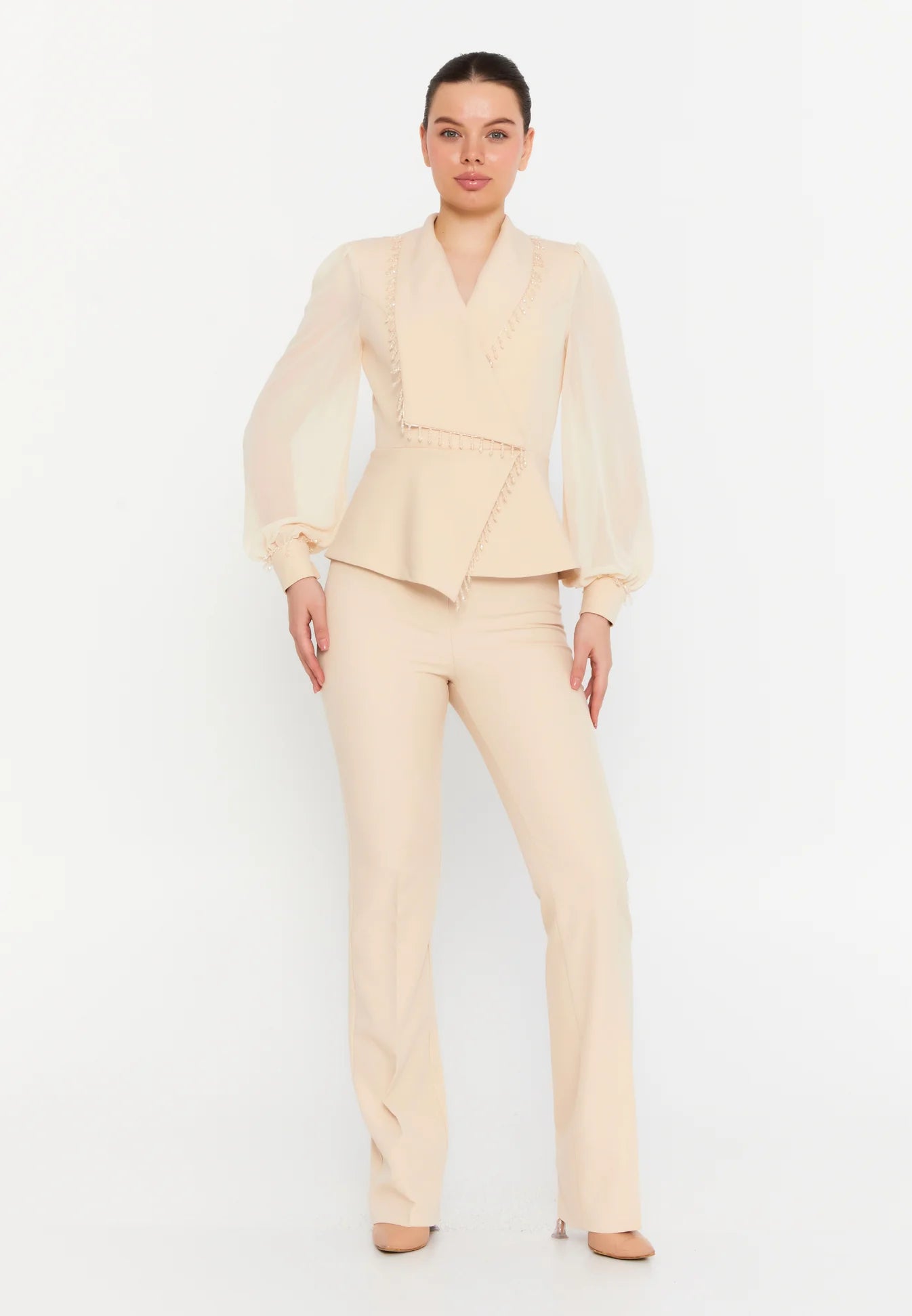 Olivia Blouse & Pants Set