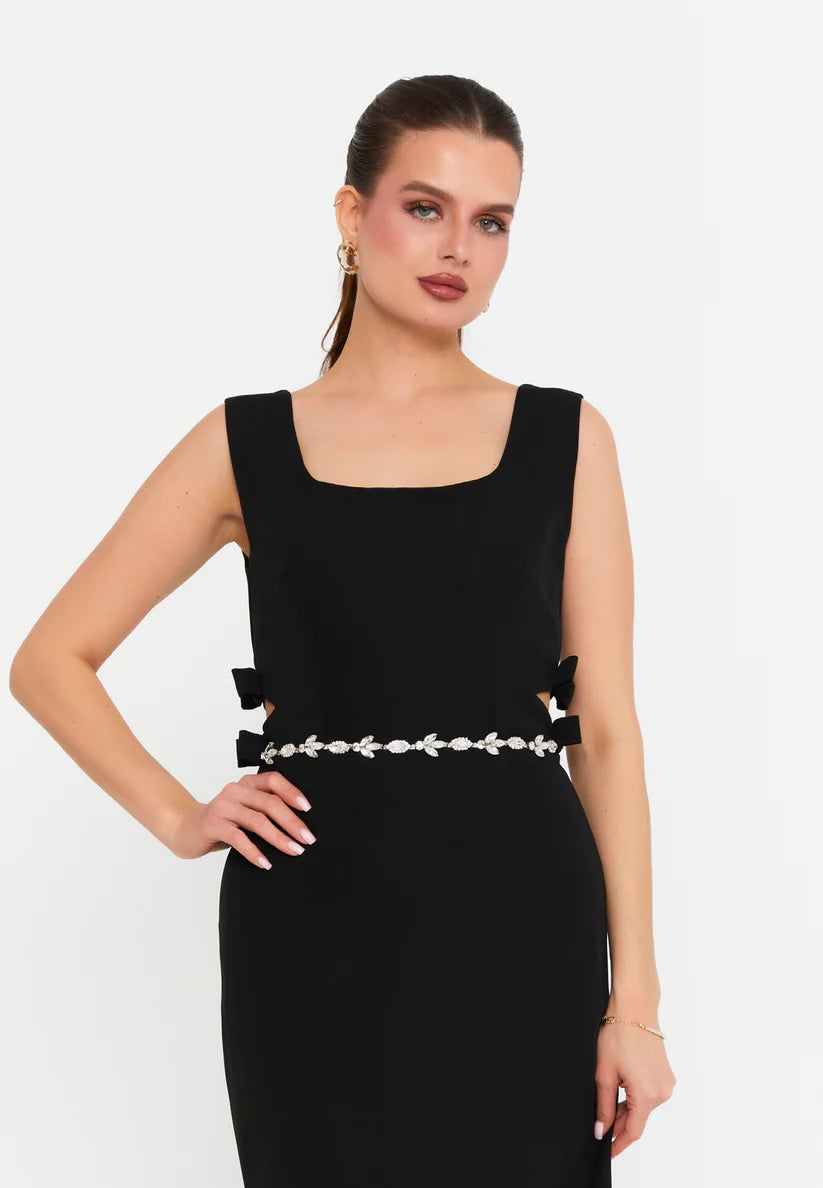 Viscose Black Dress