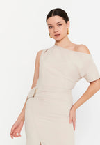 Off Shoulder Midi Dress