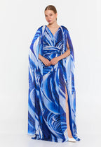 Aliya Flowy Sleeves Dress