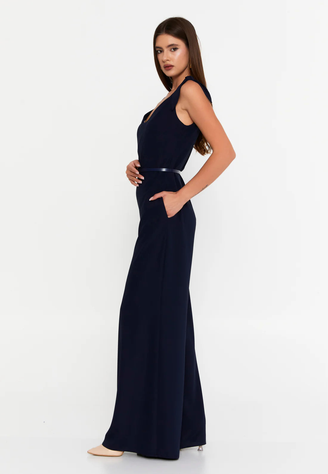 Lea Belted Jumpsuit
