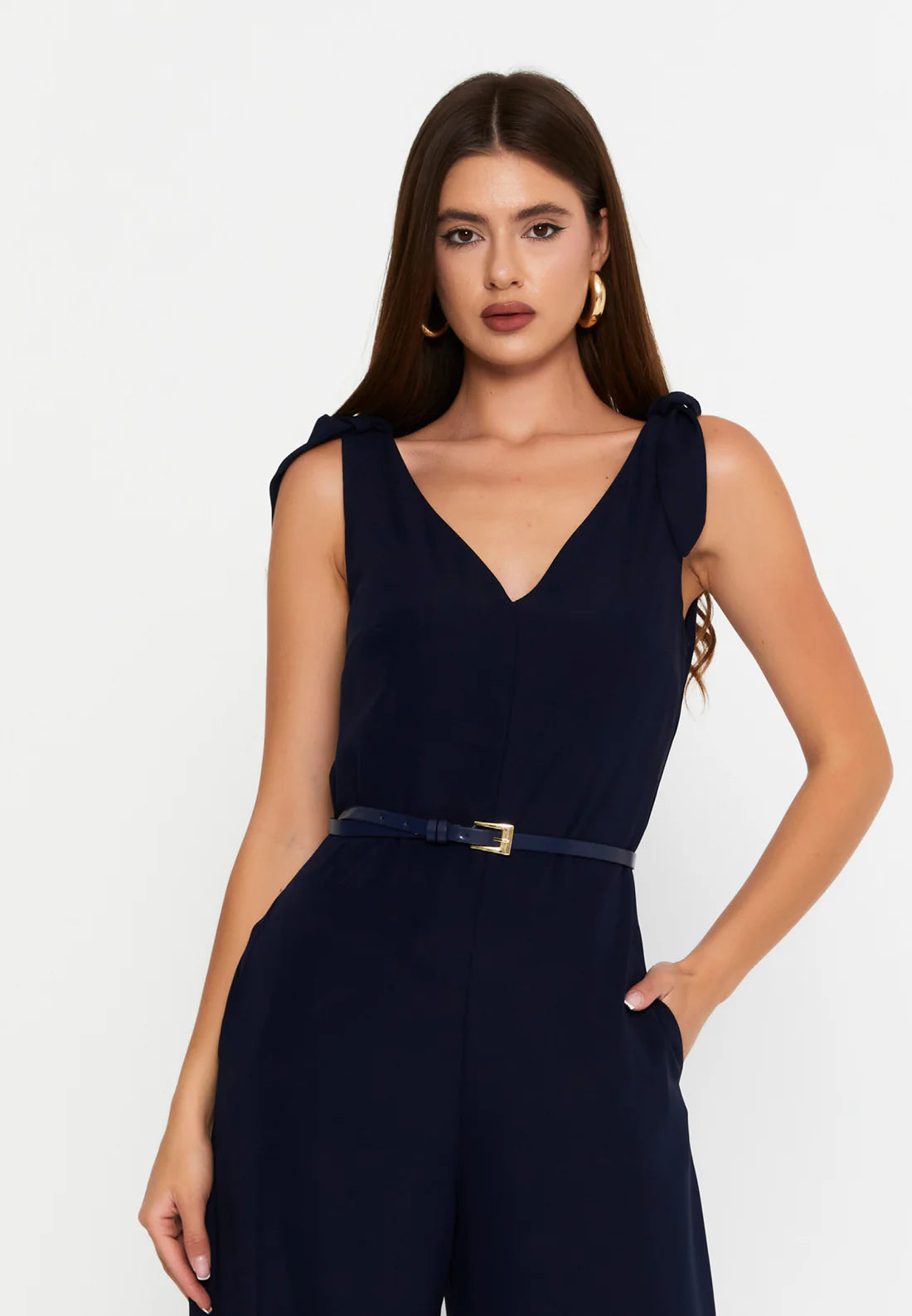 Lea Belted Jumpsuit
