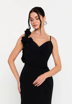 Ruffle One Shoulder Dress