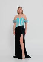 Aqua Gown