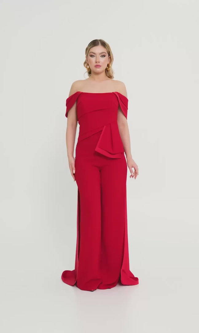 Inaya Jumpsuit - Red